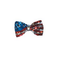 Red,White & Blue Sequin Bow Tie